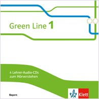 Green Line 1, Ausgabe Bayern ab 2017, Lehrer Audio-CDs (4 CDs zum Hörverstehen), 5. Klasse