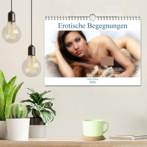 Erotische Begegnungen 2026 (Wandkalender 2026 DIN A4 quer), CALVENDO Monatskalender: Junge Fotomodelle zeigen sich von ihrer besten Seite! (CALVENDO Erotik)
