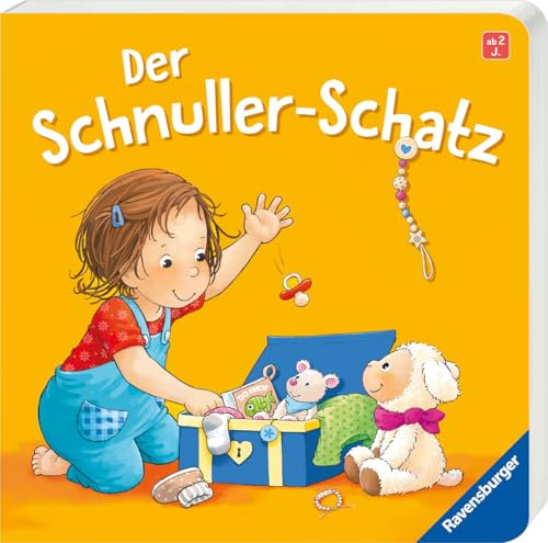 Der Schnuller-Schatz - Pappbilderbuch für die Schnullerentwöhnung, bedürfnisorientiert, Bilderbuch ab 2 Jahren