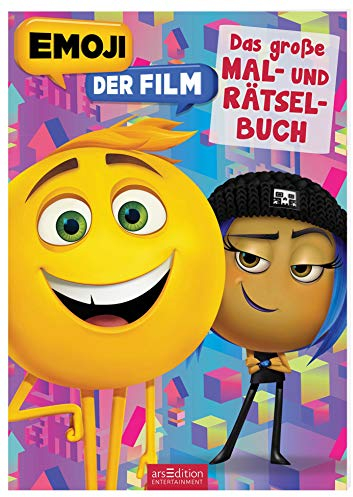 emoji - Das große Mal- und Rätselbuch