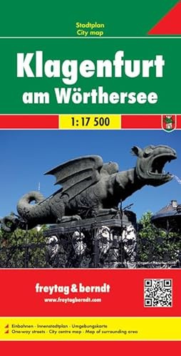 Berndt Freytag, Stadtpläne: Klagenfurt am Wörthersee Gesamtplan - Maßstab 1:17 500