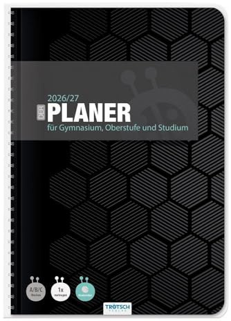 TRÖTSCH - Gymnasialplaner Dark 26/27