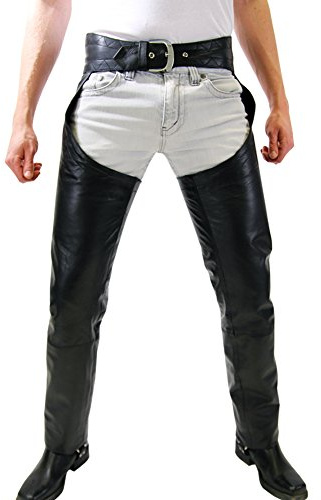 Bockle läderchaps läderbyxor läderjeans 1991 Chaps