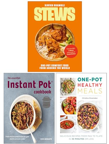 The Stews One-Pot Comfort Food From Around The World, The Essential Instant Pot Cookbook & One Pot Healthy Meals 3 Books Collection Set