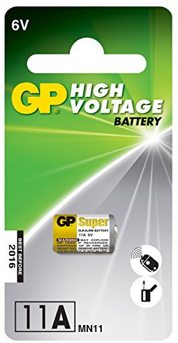 GP AVL399 HIGH VOLTAGE 11A 6V ALKALINE BATTERIES (1 PACK)