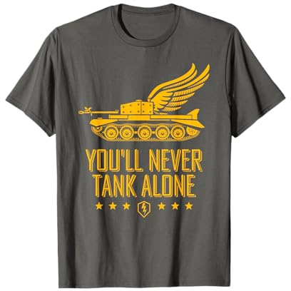 World of Tanks Blitz You'll Never Tank Alone T-Shirt T-Shirt