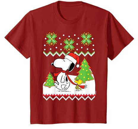 Peanuts Santa Snoopy T-Shirt