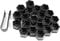 NO LOGO 20pcs 22mm Radmuttern Bolzen Abdeckkappen Radmutter-Schutz for Land Rover Opel Insignia Reifen-Rad-Naben-Abdeckung