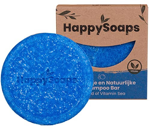 Vegane Shampoo Bar - Haarwaschmittel | In Need of Vitamin Sea - Meeresbrise | 70 g | from HappySoaps by theveganist
