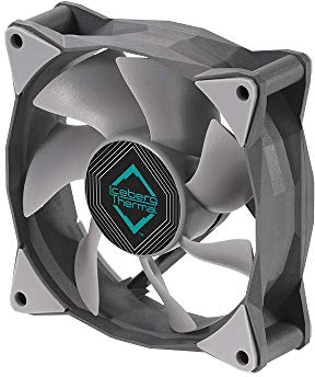 Iceberg Thermal IceGALE Xtra 80mm PWM High Performance Case Fan (Gray)