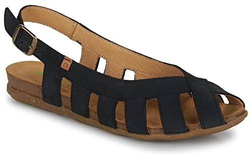 El Naturalista Damen Stella Sandale mit Absatz, Schwarz, 37 EU