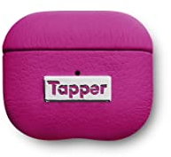 Tapper Schutzhülle für AirPods (3. Generation), Leder, silberfarben