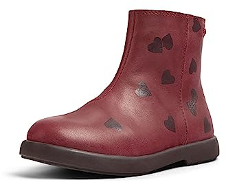 Camper Duet K900329, Stivaletto Bambine e ragazze, Borgogna 001, 25 EU