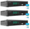 Pack Optex 3x ORS9939HD HD Satellite TV Receiver USB Recorder + Fransat Card (Satellite Eutelsat)