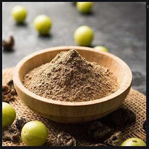 QURA Ayushastra Herbals Raw Amla - Polvo de grosella espinosa india (200 g)