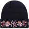 New Era Damen Wintermütze Beanie - FLORAL New York Yankees
