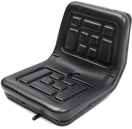 Sièges de tracteur, 35 x 36 x 30 cm, siège réglable, noir, pour chariot élévateur, pelleteuse, tondeuse à gazon et Dumper