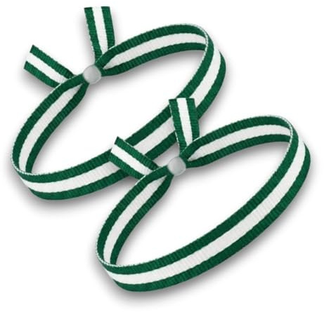 BDM Pulsera de hombre o mujer de tela con la bandera de de Andalucía y Betis, ajustable a todas las medidas.