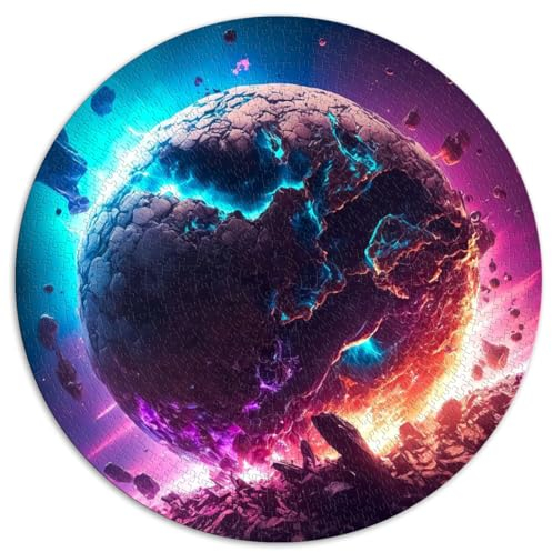 Cosmic Bang Puzzles für Erwachsene, 1000 große Puzzleteile für Erwachsene, Premium-Puzzle aus recycelten Brettern für Erwachsene – anspruchsvolles Spiel, 26,57 x 26,57 Zoll