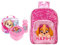 Bundle Bear Paw Patrol Rucksack Set - Includes Paw Patrol Backpack, Girls Lunch Bag, Sports Bottle & Sandwich Container -Skye Rucksack & Toddler Lunch Box Kids