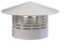EXTRWORY Regenhut Pvc Integrierte Luftaustritt Regenkappe Mit GroßEm Durchmesser Rundhaube 75-160mm RohrlüFtungskappe Atmungsaktive Kappe EntlüFtungskappe Praktischer Dach-Regenschutz(110mm)