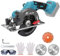 WingFly Mini Sega Circolare Brushless per Makita 18 V Batteria, Sega Circolare Manuale con 3 Lame, può Tagliare Diagonale 6000 RM/min Sega Multifunzione per Lavorazione del legno