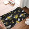 (Bumble Bees) 40 X 60 Cm Outdoor Indoor Doormat Non-Slip Welcome Mat For Entryway Home And Office All Weather Washable Rug
