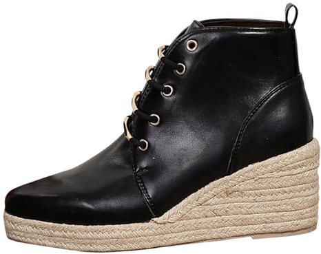 Stivaletti Donna Nero Stivaletti Donna Tacco Alto Plateau Stivali Estivi Donna con Tacco Stivali Alti Donna Stivali Texani Donna Estivi Stivali al Ginocchio Donna Stivaletti Donna Bassi Stivali