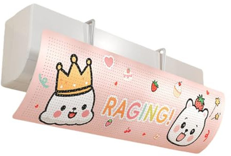 Déflecteurs d'air réglables pour chambre à coucher - Déflecteurs d'air respirants pour chambre de bébé - Pour refroidissement et chauffage de chambre de bébé