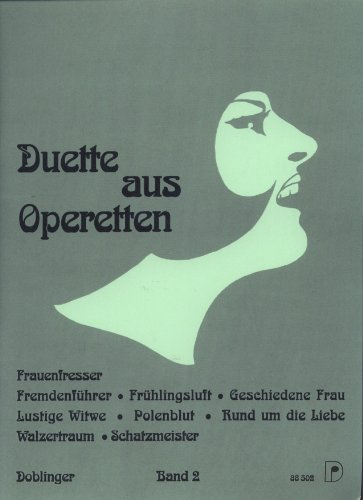Duette aus Operetten - Band 2 für Singstimme und Klavier