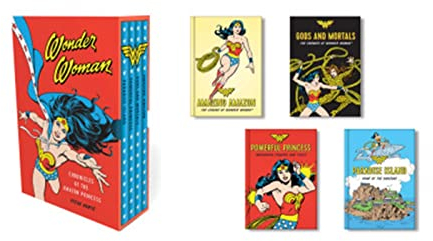 Wonder Woman: Chronicles of the Amazon Princess: (4 hardcover, illustrated books)