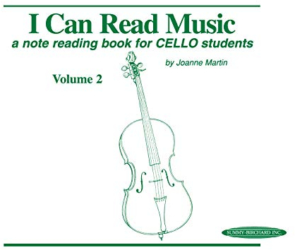 I Can Read Music, Volume 2: A note reading book for CELLO students