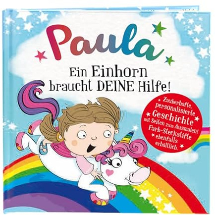 Personalisiertes Magisches Märchenbuch - Paula