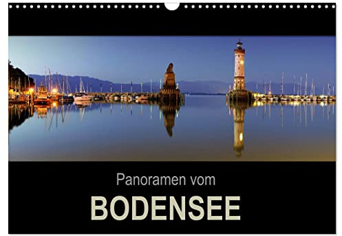 Panoramen vom Bodensee (Wandkalender 2026 DIN A3 quer), CALVENDO Monatskalender: 12 Panoramabilder vom Bodensee (CALVENDO Natur)