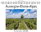 Auvergne-Rhone-Alpes - (Wandkalender 2025, Kalender DIN A4 quer, Monatskalender im Querformat mit Kalendarium, das perfekte Geschenk)