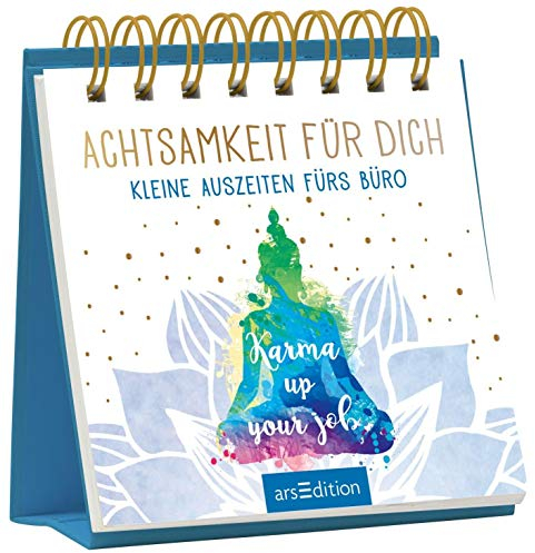 Achtsamkeit für dich: Kleine Auszeiten fürs Büro | Eine schöne Tischdeko, zur Stressbewältigung im Joballtag und Homeoffice
