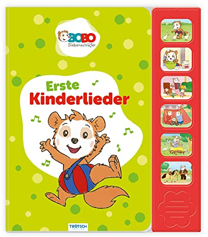 Trötsch Bobo Siebenschläfer Soundbuch Erste Kinderlieder: Beschäftigungsbuch Soundbuch Liederbuch Geräuschebuch