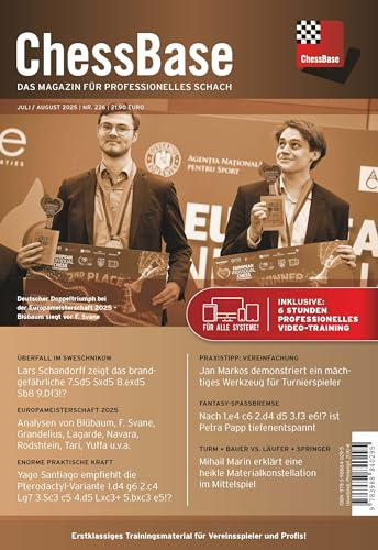 ChessBase Magazin #226: Das Magazin für professionelles Schach (ChessBase Magazin: Das Magazin für professionelles Schach (Heft + DVD-ROM + Download))