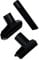 Originale Einhell Set bocchette per aspiratore solidi e liquidi (incl. Bocchetta universale, bocchetta per fughe e spazzola tonda per imbottiture)