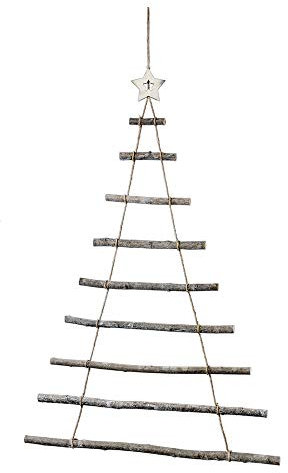 Holzleiter Baumform natur Länge 75 cm x Breite 68 cm