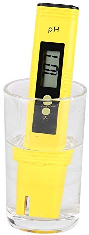 pH Messgerät, Digital pH Wert Teststift PH-Tester mit LCD-Display, ragbarer Digitaler pH Tester Monitor Wasserqualität Tester, Messbereich 0,00-14,00, für Trinkwasser, Hydroponic, Aquarium und Labor