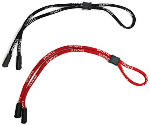 Bontand 2pcs Port De Lunettes De Cou Portefeuille De Fil Lunettes De Soleil Réglable Cou Cordon Bracelet Lunettes Lunettes Chaîne Longe (Couleurs Aléatoires)