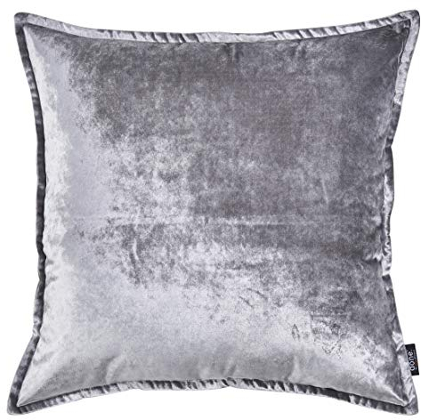 done. Cushion Glam Kissenhülle 65 cm x 65 cm Silver