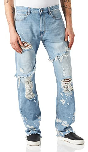 Just Cavalli Herren Pantalone Hose mit 5 Taschen, 470 Indigo, 38 cm