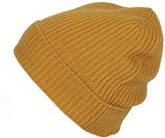 Zwillingsherz Grobstrick Mütze aus 100% Kaschmir - Hochwertige Unisex Strickmütze Uni Wintermütze schlicht für Damen Jungen Mädchen – Hat - One Size – Cashmere warm & weich -Frühjahr Herbst & Winter