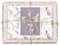 dabelino® Geschenkpapier Feen/Elfen + Schmetterlinge für Kinder/Mädchen, Set: 4x Bögen + 1x Karte (Öko, Recycling-Papier, Geburtstag, rosa, lila, pastell, Diversität)
