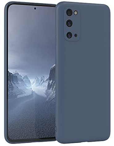 EAZY CASE - Silikonhülle für Samsung Galaxy S20 Hülle Silikon Case Blau weich stoßfeste Handyhülle Galaxy S20 Schutzhülle mit Kameraschutz Dünn Premium Schutz Cover TPU Phone Bumper in Blau Petrol