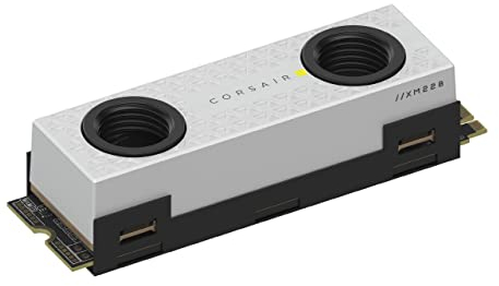Corsair MP600 PRO XT 2TB Hydro X Edition Gen4 PCIe x4 NVMe M.2 SSD (bis zu 7.000 MB/s High-Density TLC NAND, XM2 Wasserkühler) Weiß CSSD-F2000GBMP600PHXTW