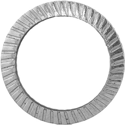 Techtanium® SCHNORR®-Sicherungsscheiben M10 aus Edelstahl A2 (10 Stück) | Schnorrscheiben | Unterlegscheiben