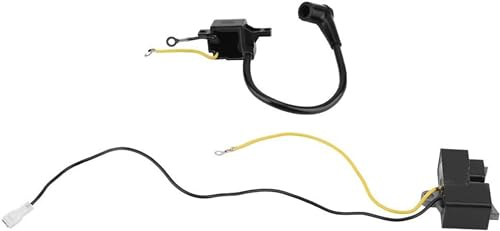 YUMILI Zündspule Zubehör, Zündspule Ersatzteile Zündspulenmodul Kit für Husqvarna 61 162 Jonsered 630 Kettensäge Alter Typ Teil 50151620, Wiederverwendbar Zündspulen Teil für Heim